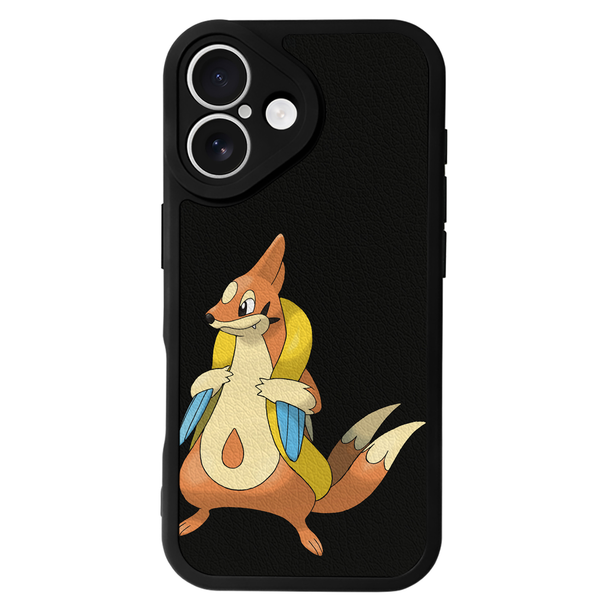 （画像用） ポケットモンスター Pokémon 【iPhone 16シリーズ対応】シリコンスマホケース（レザー調） 材質：シリコン